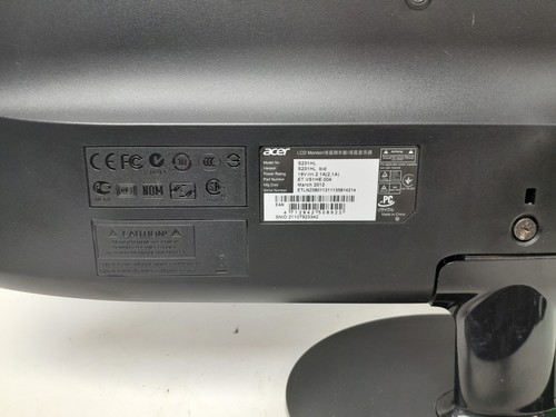 Acer s231hl led monitor - led,