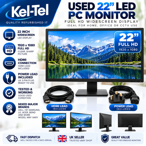 Cheap led computer - pc, cctv