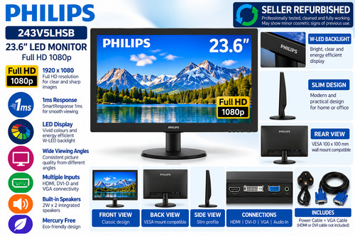 Philips 243v5lhsb full - philips,