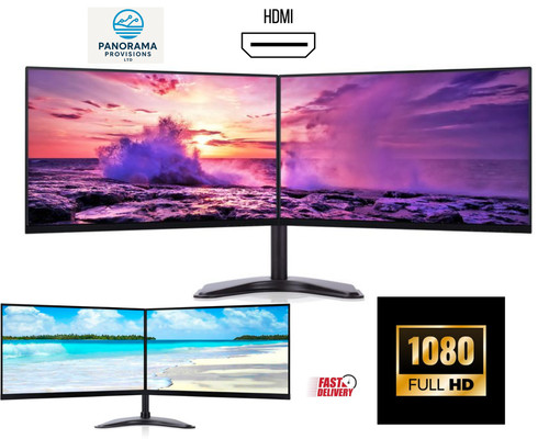Dual monitor screens 24 - screens, 24"